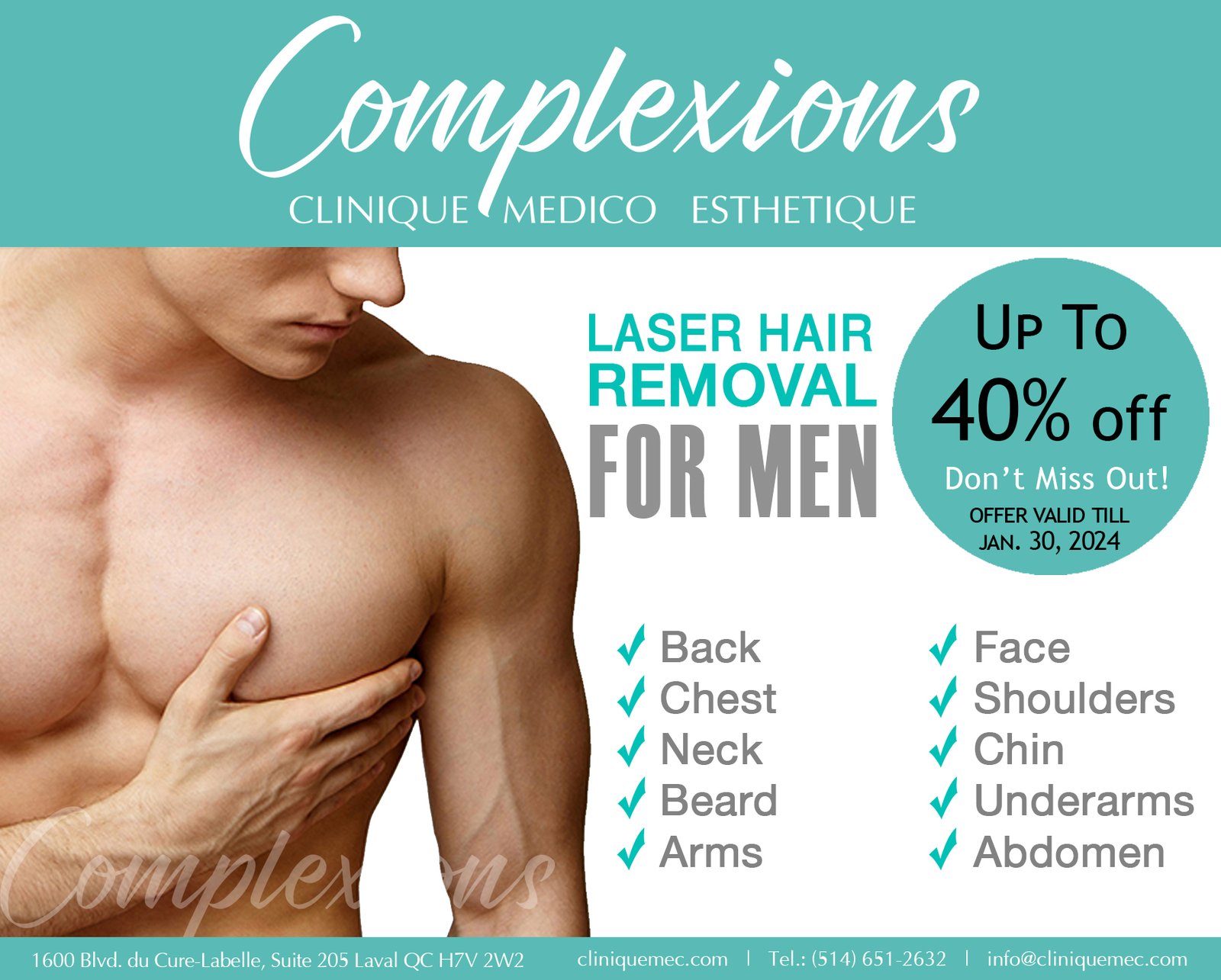 Laser-Hair-Removal-for-Men-Promotion-Montreal-Laval-Quebec-2024
